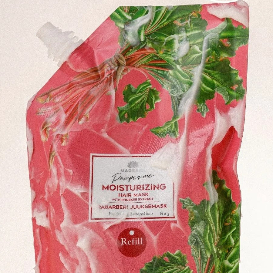 REFILL for Rhubarb Hair Mask With Castor Oil - 500 ml
