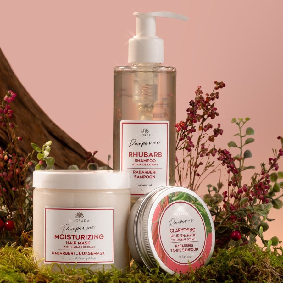 Rhubarb Shampoo With Aloe Extract - 250 ml